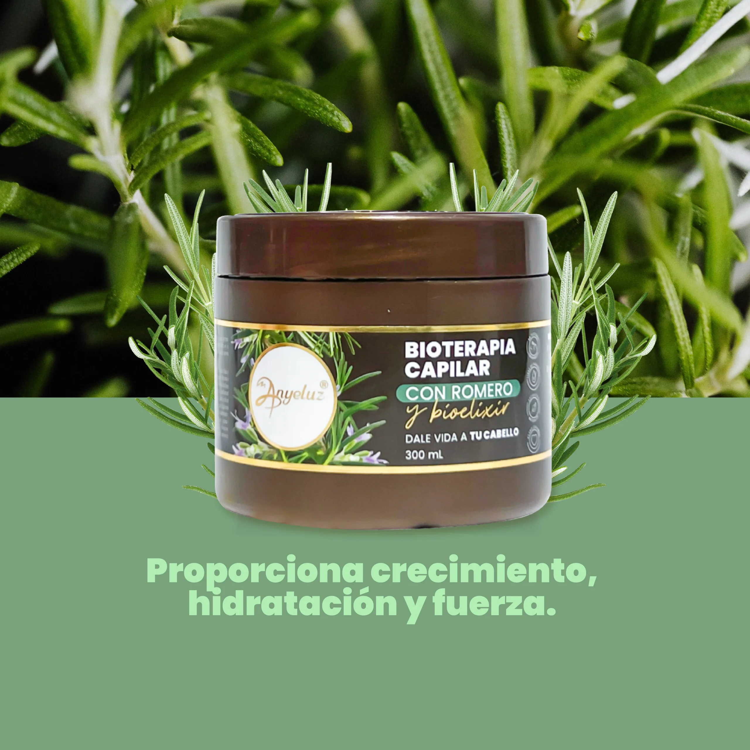 BIOTERAPIA CAPILAR CON ROMERO Y BIOELIXIR ANYELUZ - Imagen 2
