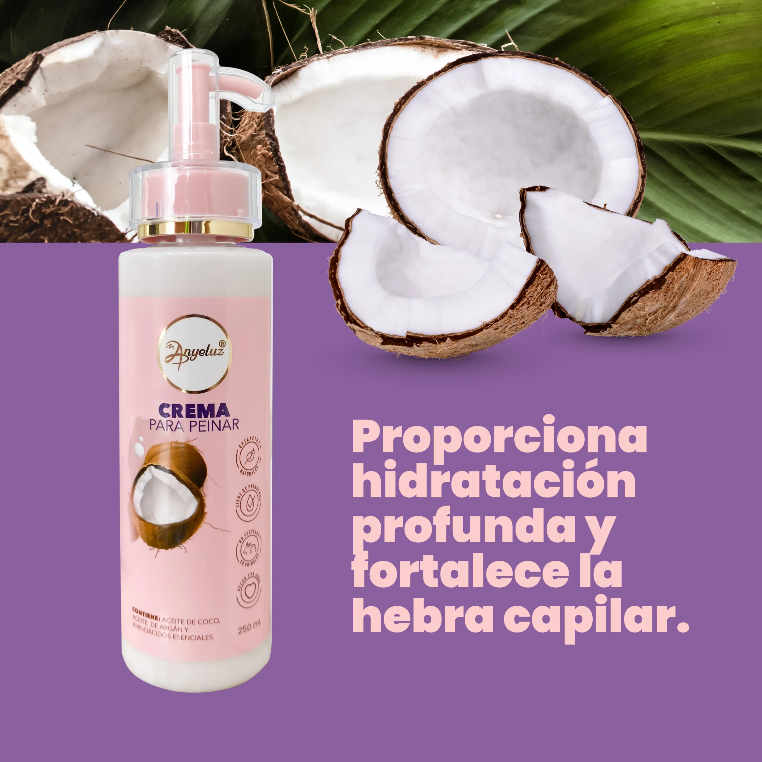 CREMA PARA PEINAR ANYELUZ - Imagen 2