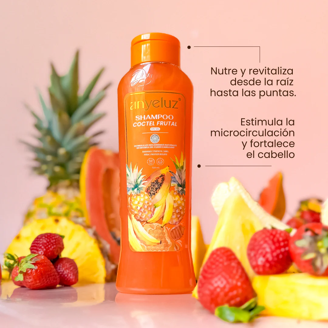 SHAMPOO CÓCTEL FRUTAL ANYELUZ - Imagen 3