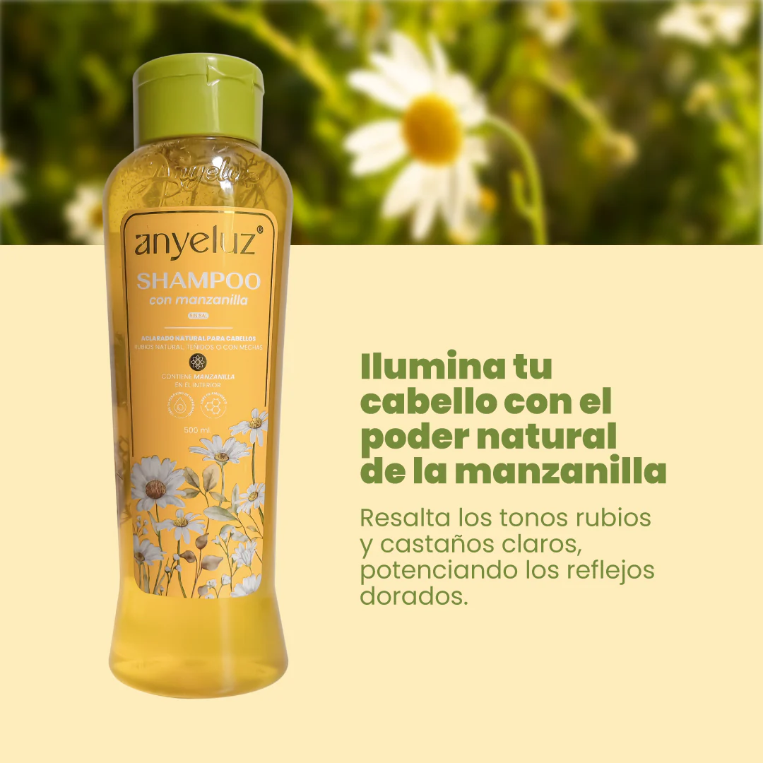 SHAMPOO CON MANZANILLA - Imagen 2