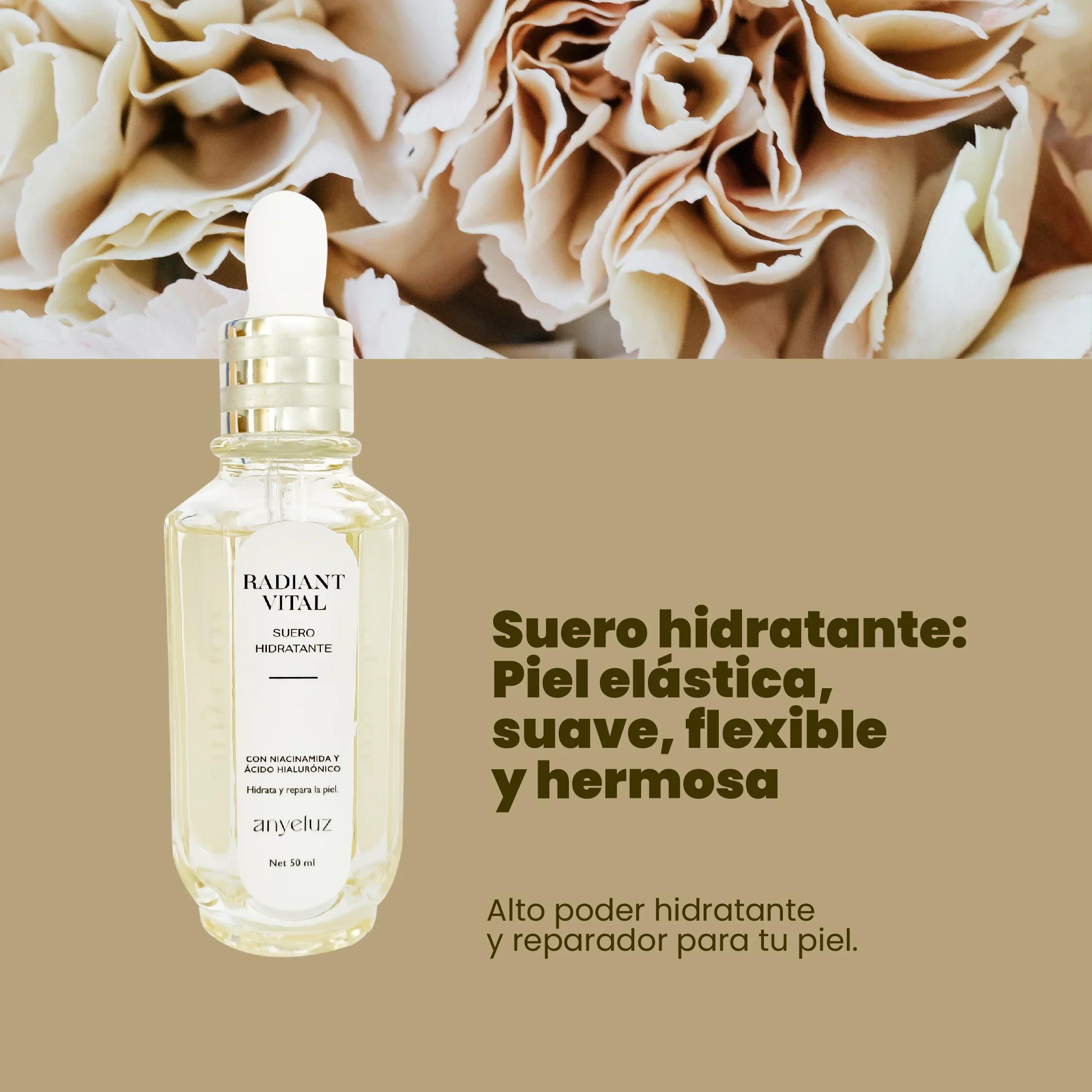 SUERO HIDRATANTE RADIANT ANYELUZ - Imagen 2