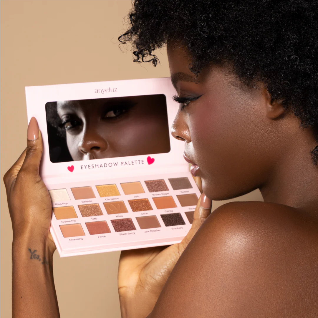 PALETA DE SOMBRAS MATTE ANYELUZ - Imagen 2