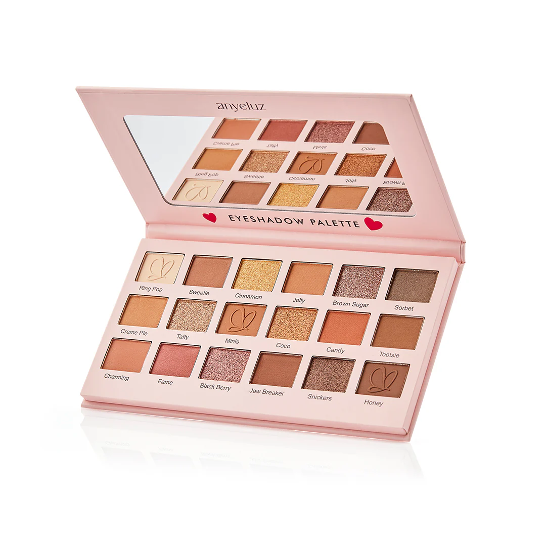 PALETA DE SOMBRAS MATTE ANYELUZ