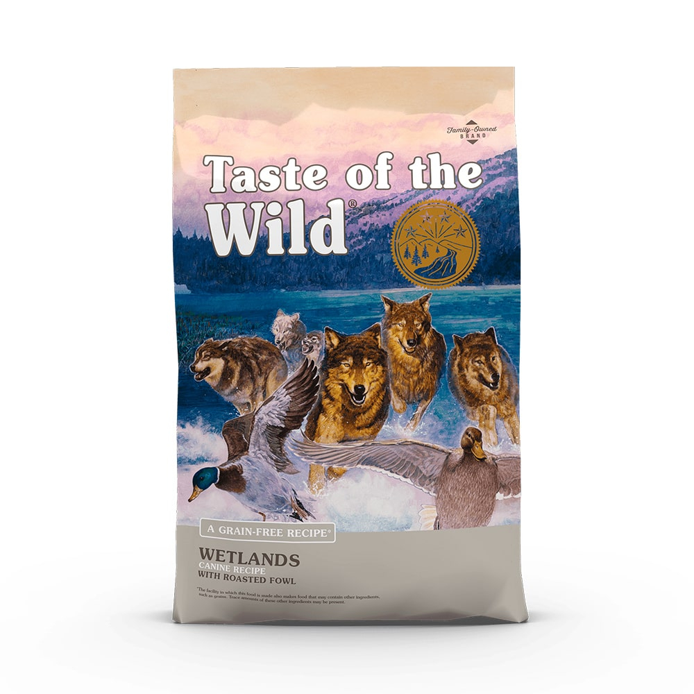 Taste of the Wild Perros Adultos Wetlands Aves Asadas 28 Kg